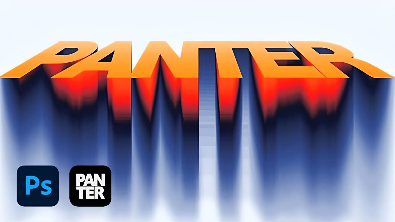 Create Motion Blur Text Effect in Photoshop with Path Blur