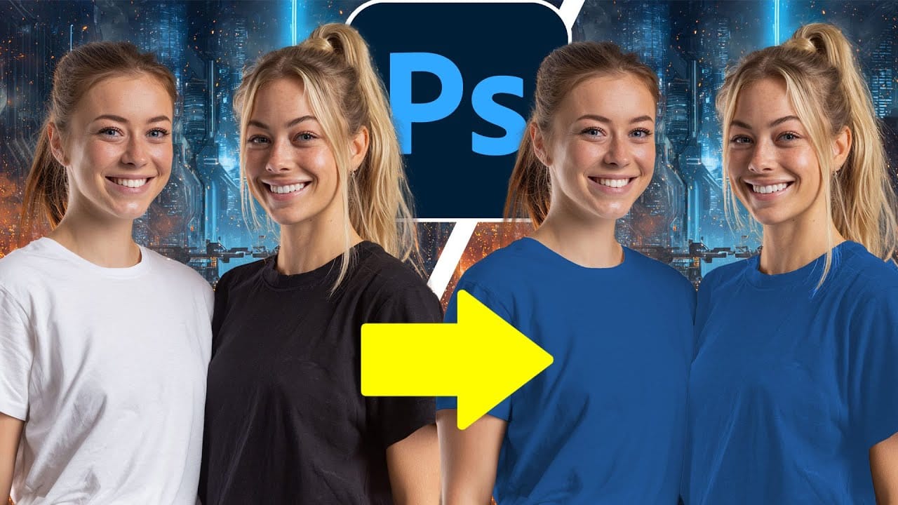 How to Change Black and White to Any Color in Photoshop