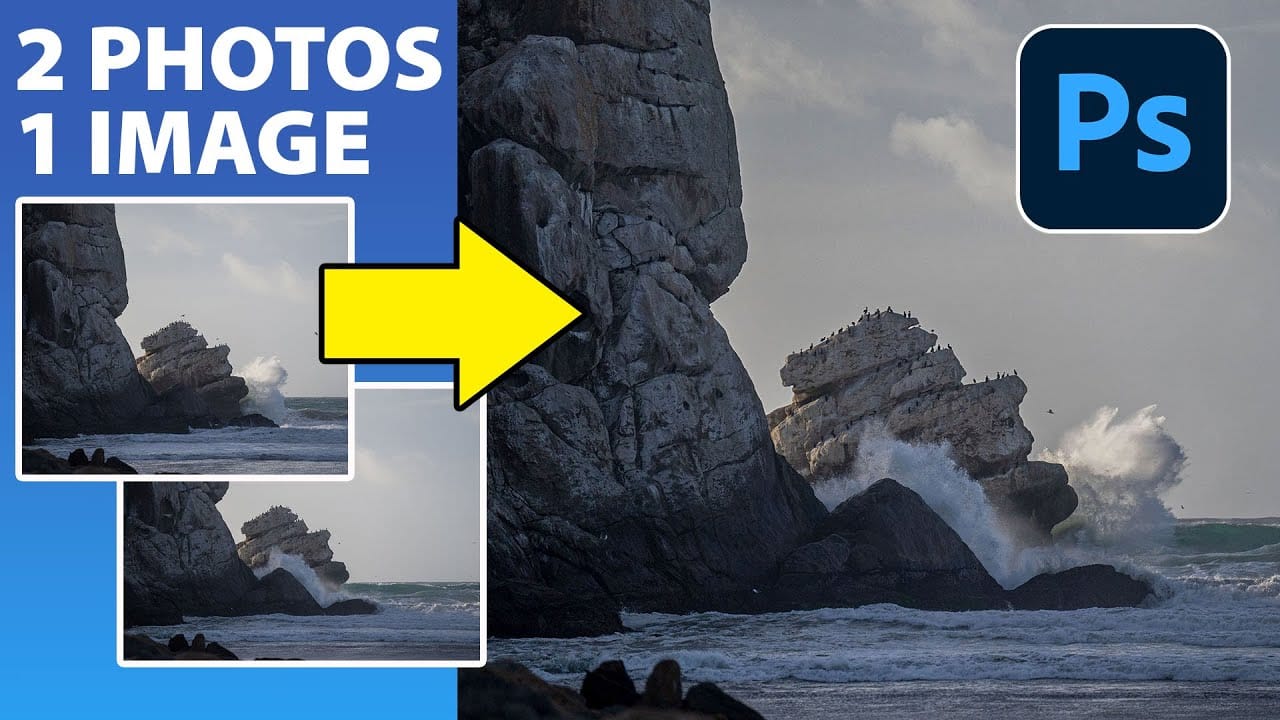 How to Combine Two Photos into One Image in Photoshop