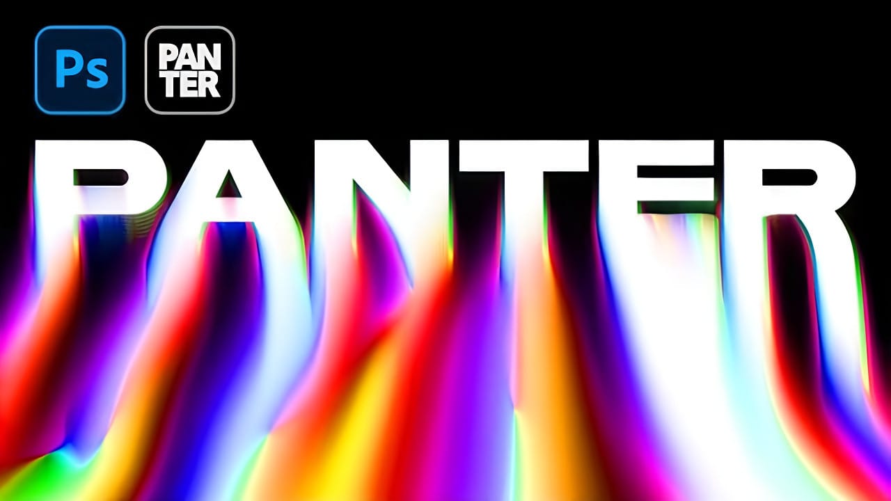 How to Create a Melting RGB Text Effect in Photoshop