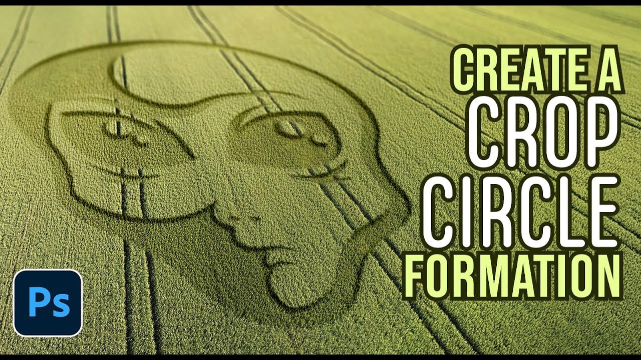 How to Create Realistic Crop Circles in Photoshop