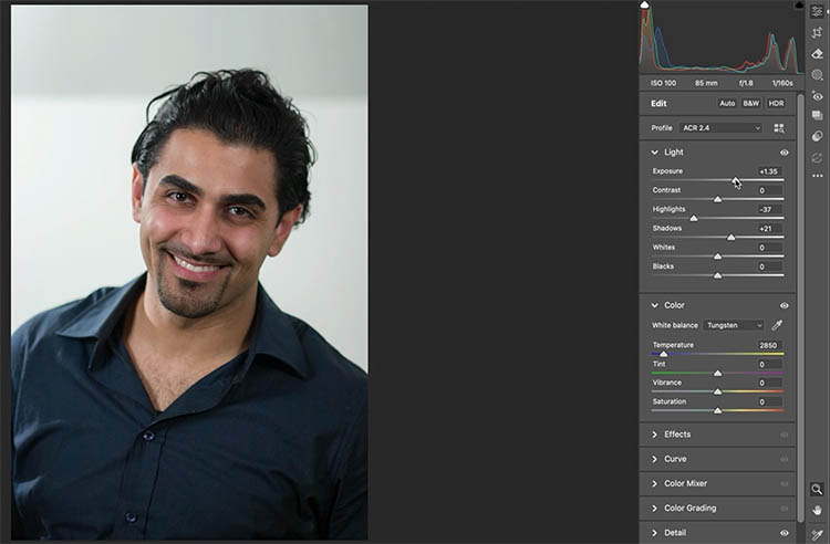 proper color correction