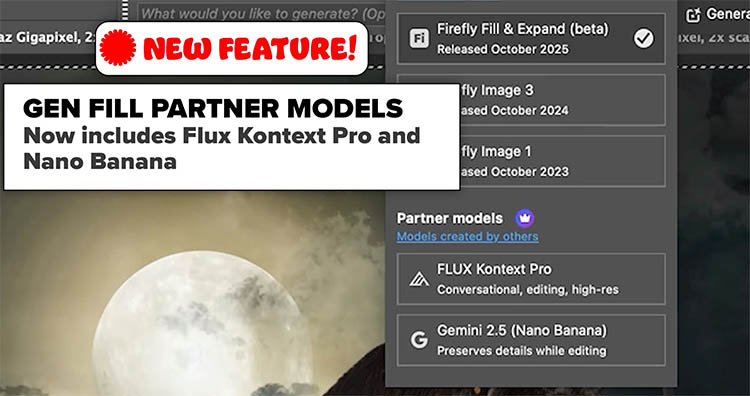 Using Nana Banana (Gemini 2.5) in Photoshop 2026