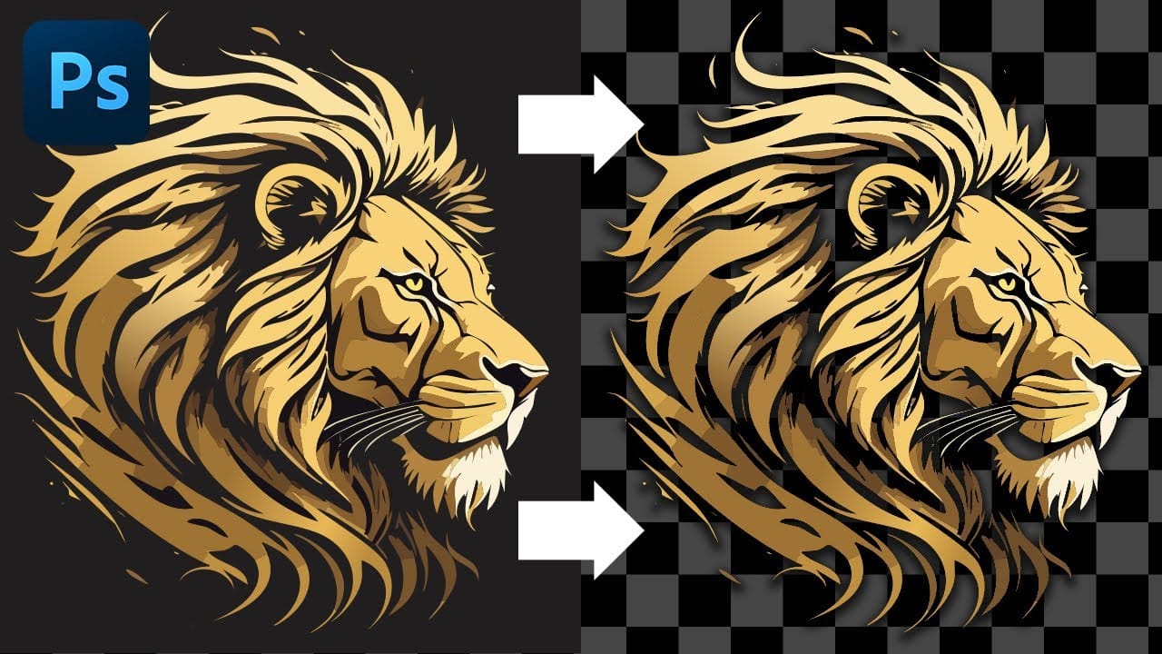 Cutting Out Complex AI Images Using Channel Masking in Photoshop