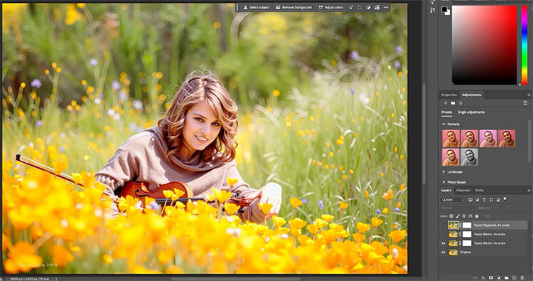 Bloom creative upscale at maximum creativity