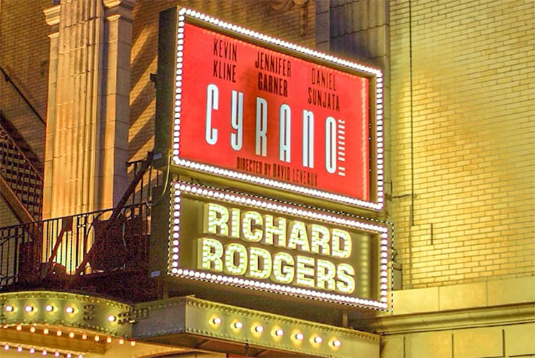 Selection around text before Generative Fill