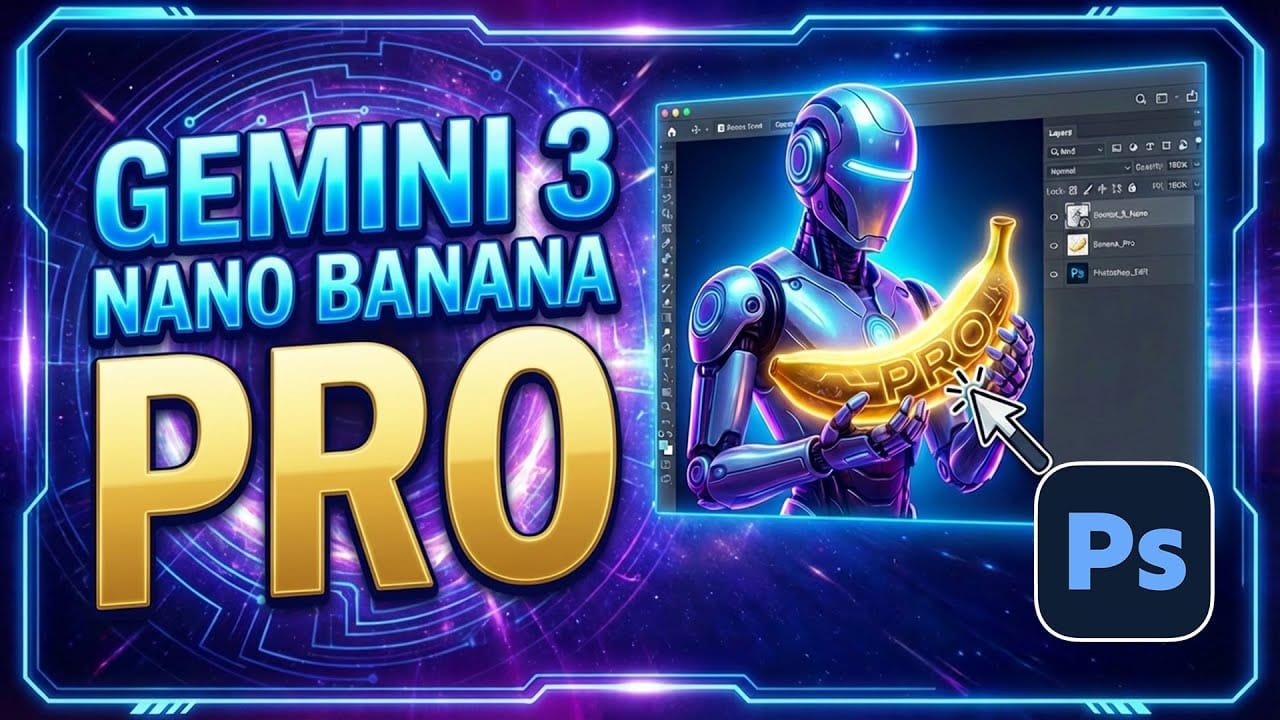 How to Use Gemini 3 Nano Banana Pro in Photoshop for Advanced AI Editing