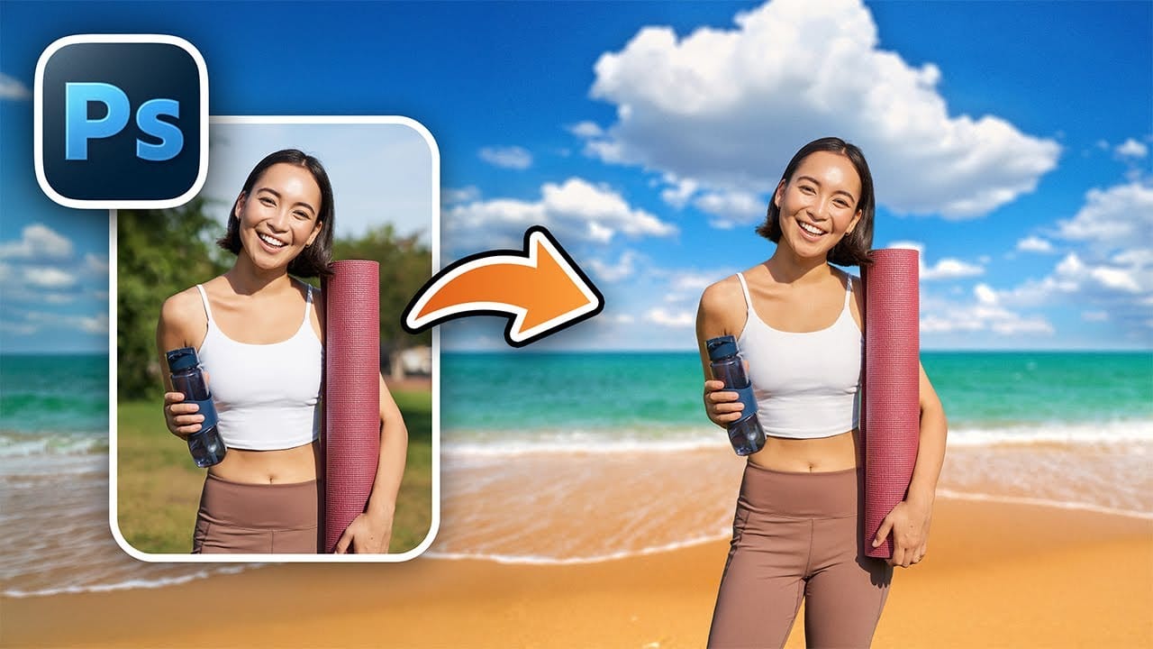 How to Change Backgrounds and Match Lighting in Photoshop