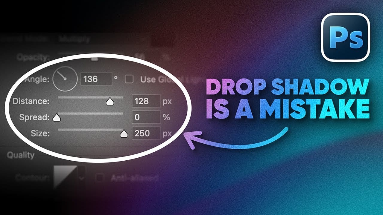 How to Create Better Shadows Than Drop Shadow in Photoshop