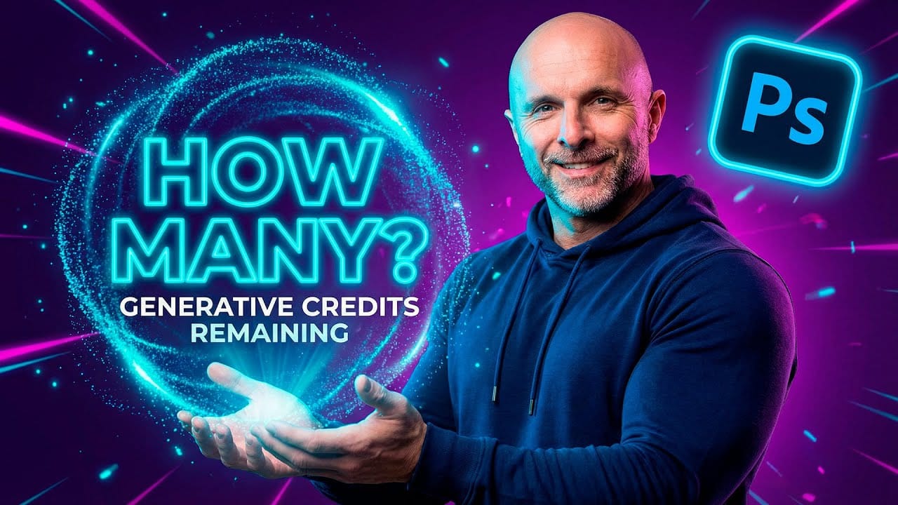 How to Check Your Generative Fill Credit Balance in Photoshop