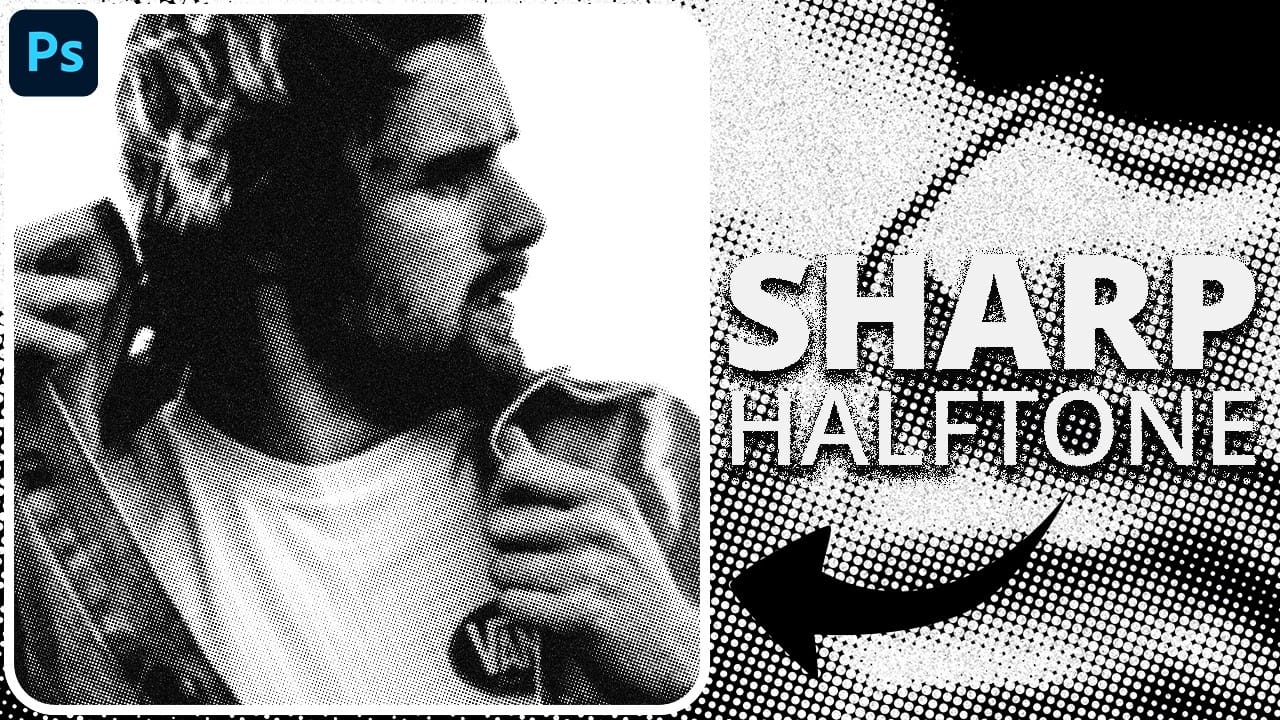 How to Create Sharp Halftone Effects in Photoshop