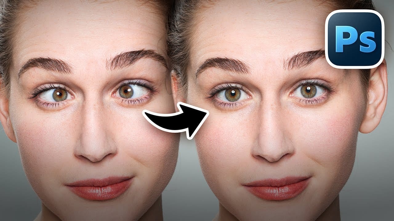 How to Fix Crossed Eyes and Lazy Eyes in Photoshop