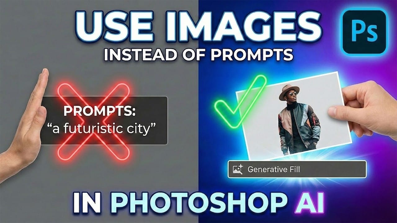 How to Use Reference Images with Generative Fill in Photoshop
