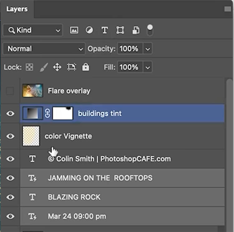 organize layer panels