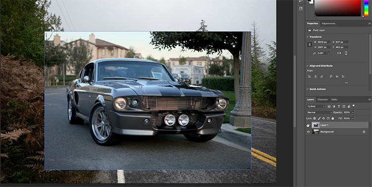 remove background from car