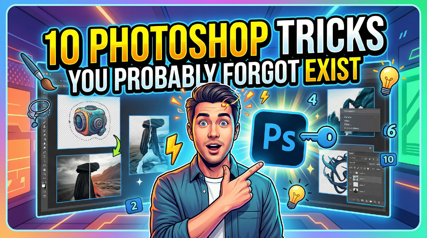 10 Photoshop Tricks You Probably Forgot Exist