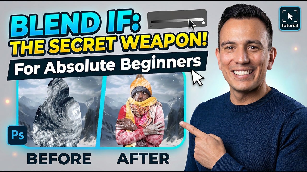 How to Use Blend If Sliders for Pixel-Perfect Transparency in Photoshop