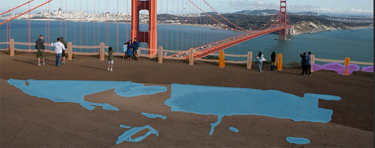 highlighting all the areas that can be retouched and removed