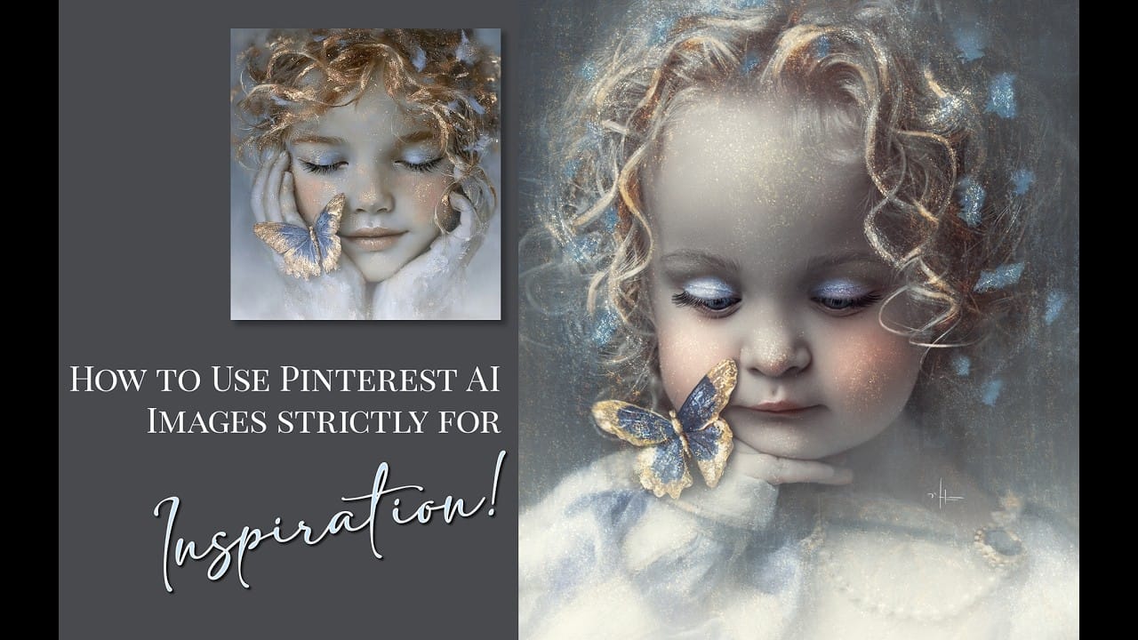 Using AI-Generated Images as Inspiration for Fine Art Portrait Edits