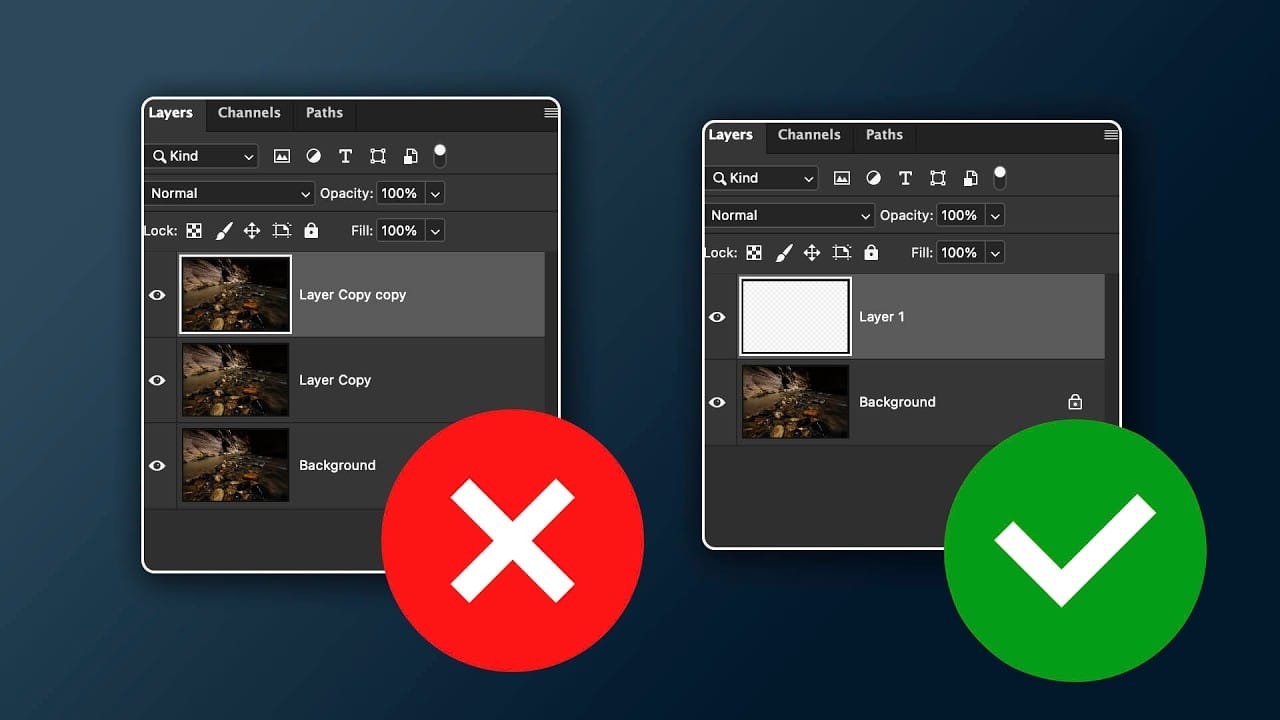 When to Skip Layer Duplication in Modern Photoshop Workflows