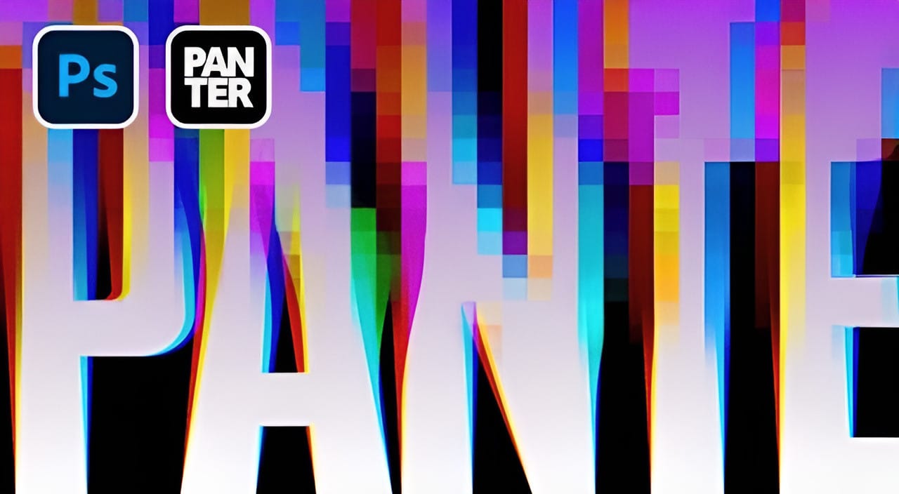 Create Pixelated Liquid Typography with Chromatic Distortion in Photoshop