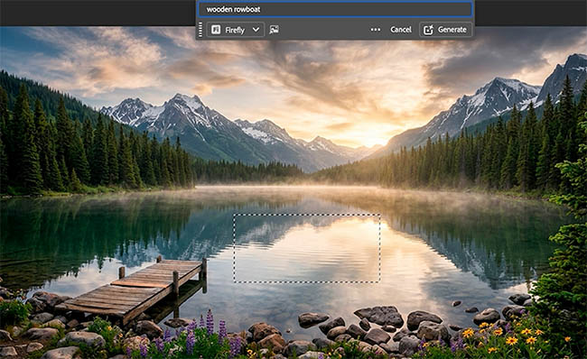 Inpainting ai in Photoshop