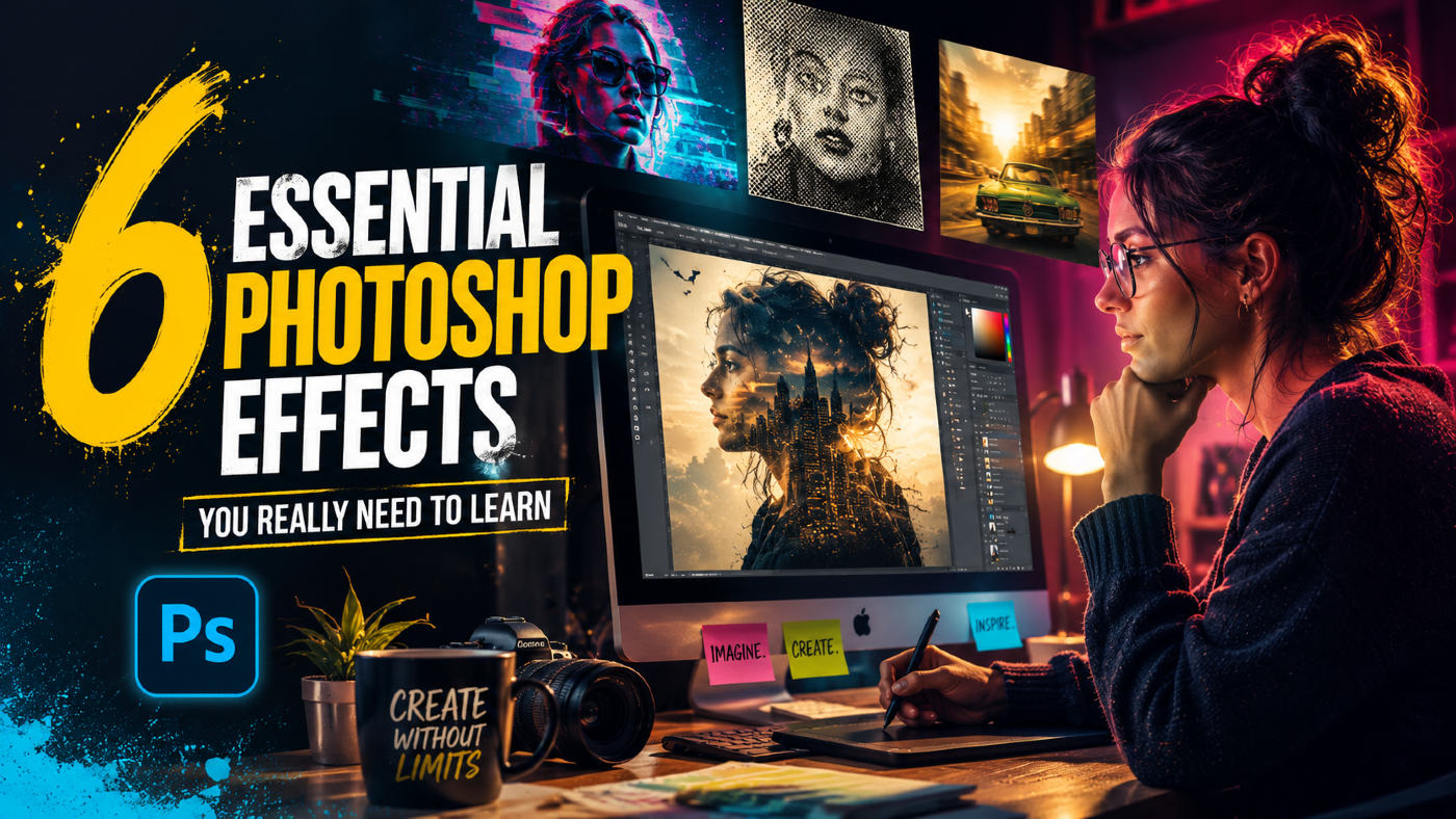 6 Essential Photoshop Effects You Really Need to Learn