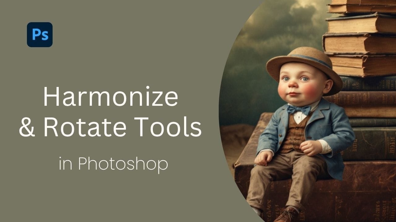 How to Use Harmonize and Rotate Object Tools for Better Composites in Photoshop
