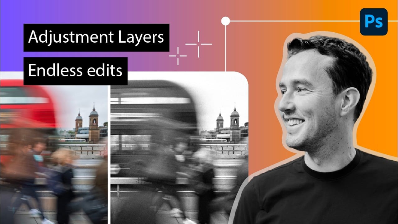 How to Use Adjustment Layers in Photoshop: Whole Image, Selected Area, and Clipping Mask