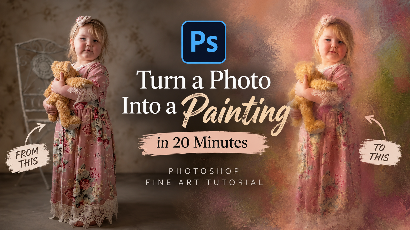 How to Turn a Photo Into a Fine Art Painting in Photoshop