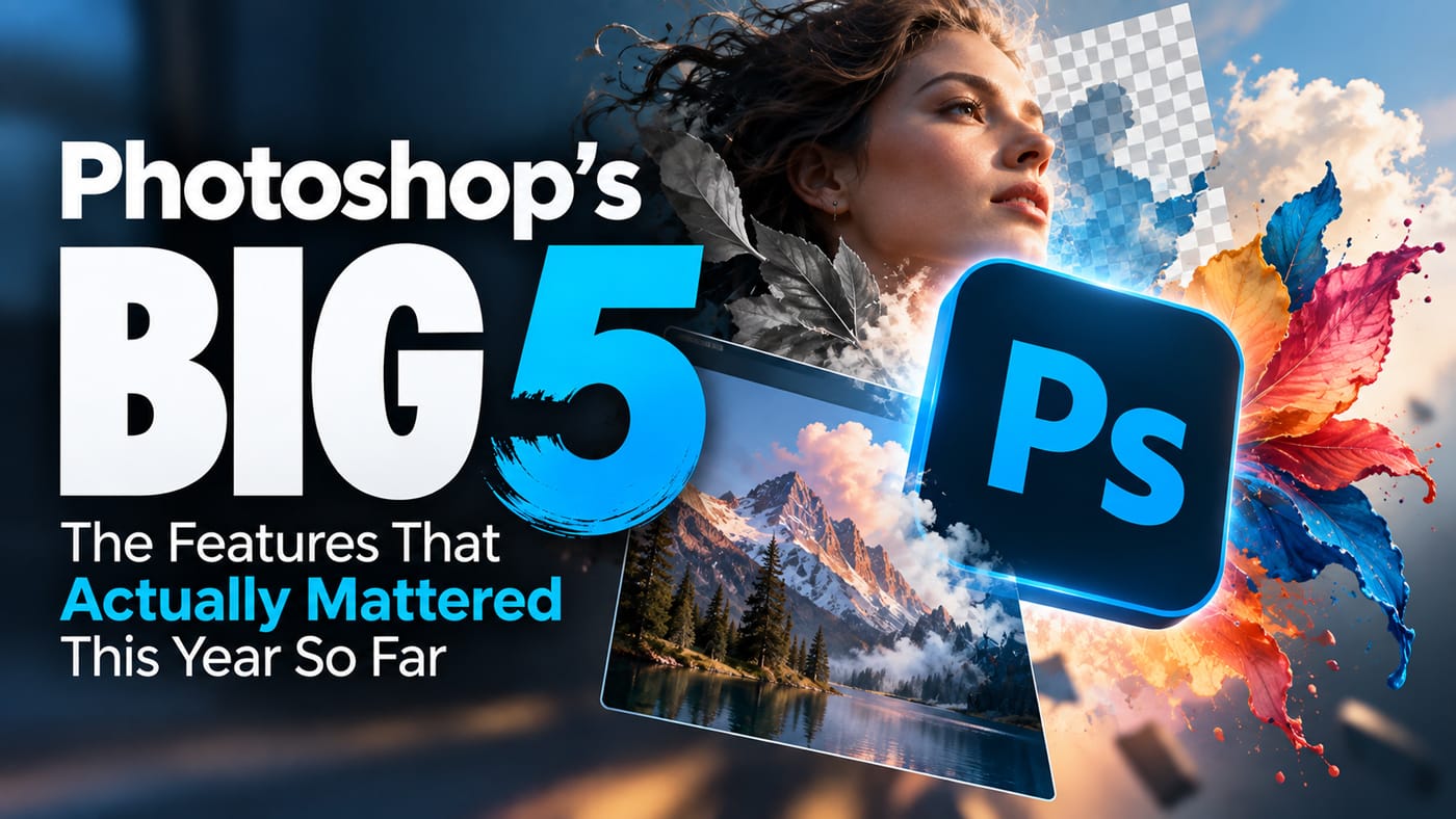 Photoshop’s Big 5: The Features That Actually Mattered This Year So Far