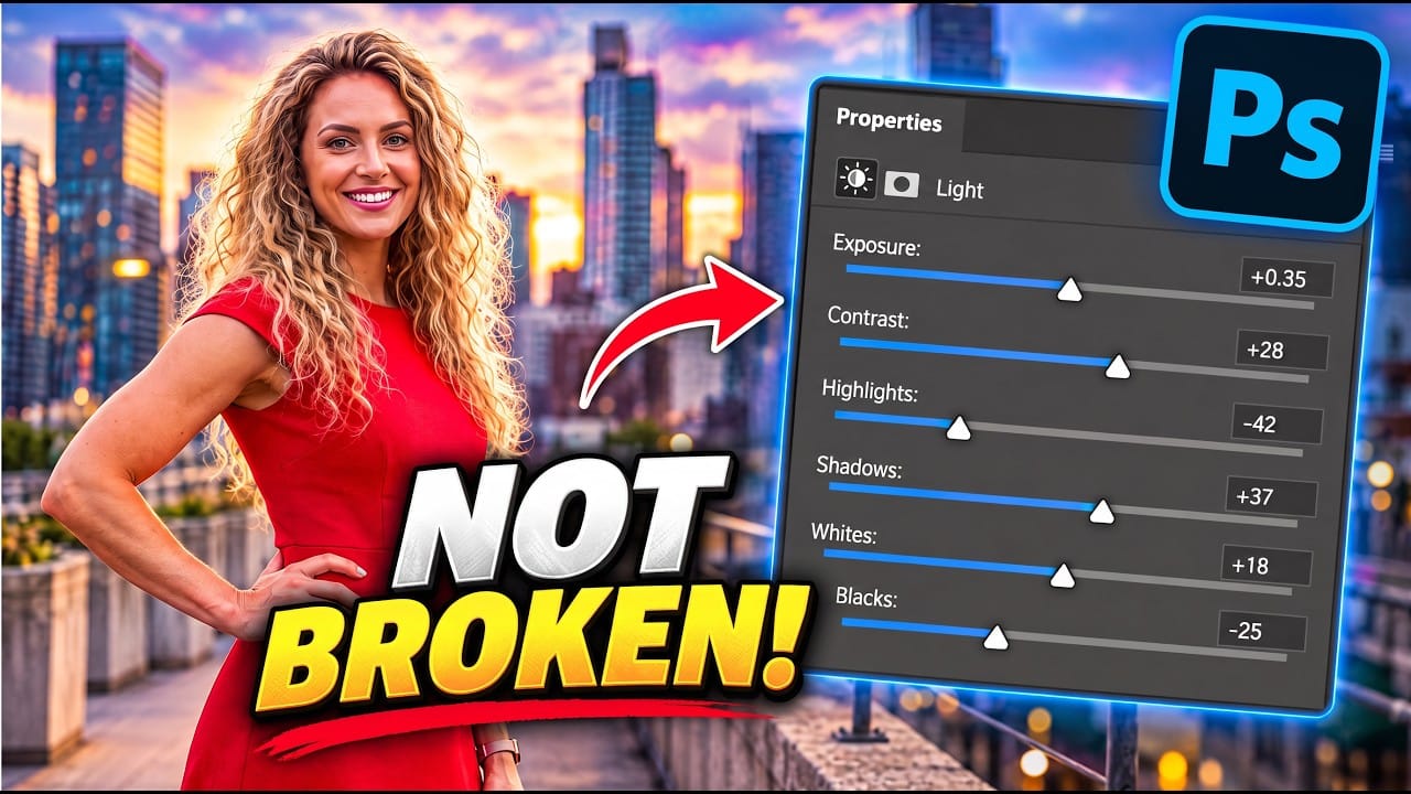 Using Photoshop's Light Adjustment Layer for Non-Destructive Tonal Control